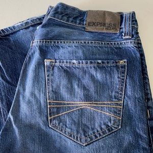 EXPRESS JEANS BLAKE loose fit straight leg 32x32